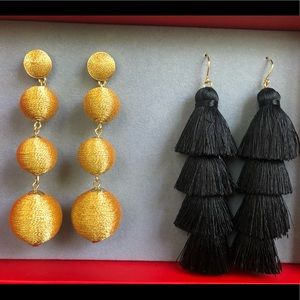 BaubleBar NWOT Statement Earring Set